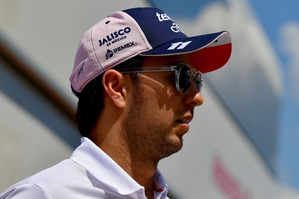 Sergio Pérez finalizó en el puesto 14 del GP de Hungría. Foto: AFP