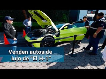 Subastan un Lamborghini Huracan en Los Pinos