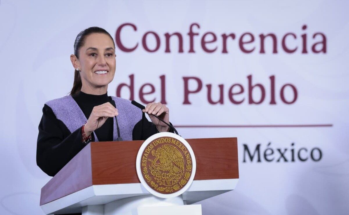 Conferencia matutina de la presidenta Claudia Sheinbaum Pardo en Palacio Nacional el 26 de marzo de 2026. Foto: Luis Camacho/ EL UNIVERSAL