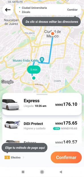 Las apps de taxi privado que cobran más por sus tarifas dinámicas