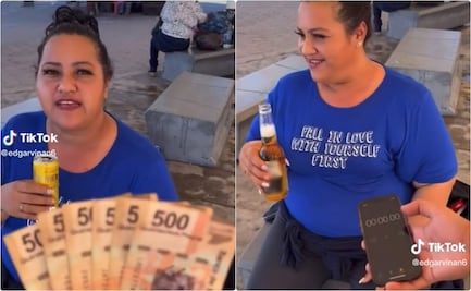 Doña Chela: la mujer que rompe récord en Internet por beber cerveza en 7 segundos