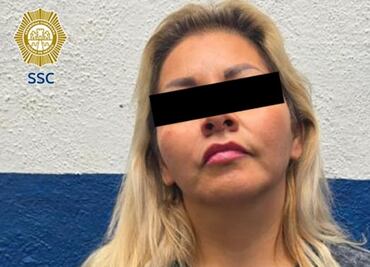 Detienen a presunta exesposa de "El Chori", uno de los líderes de La Unión Tepito; le incautan bolsa con diversos tipos de drogas