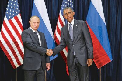 Obama y Putin chocan en la ONU por Siria