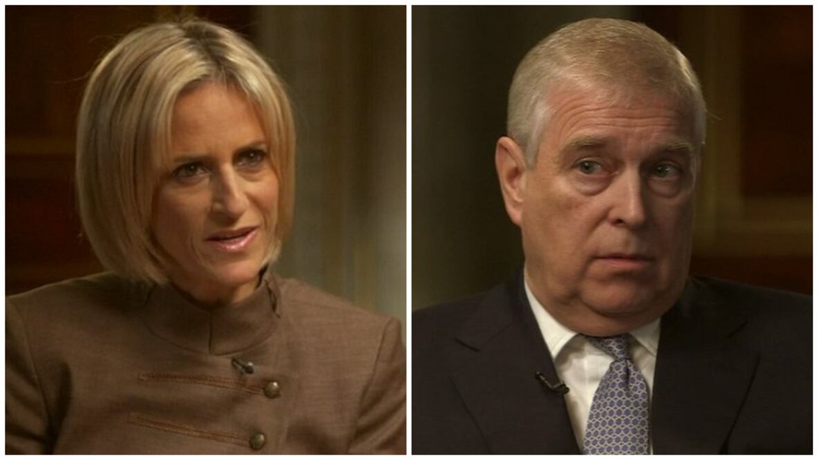 "Tiendo a ser demasiado honorable", le dijo el príncipe Andrés a la periodista de la BBC Emily Maitlis (Foto: BBC)