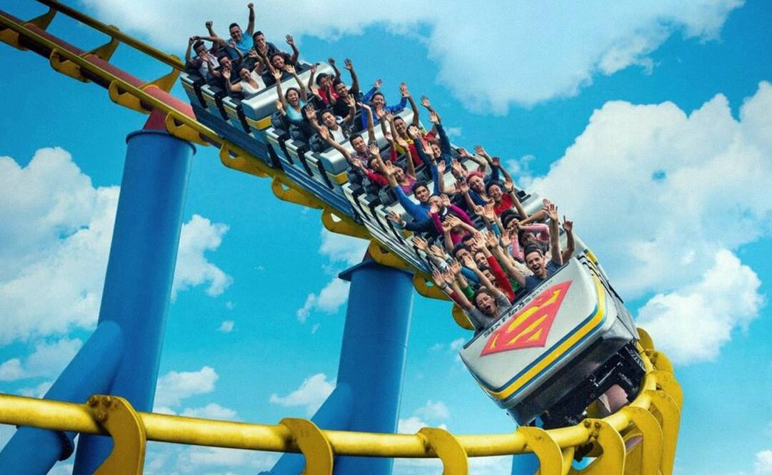Six Flags está en una de sus mejores temporadas para comprar su pase anual 2024. Foto: Archivo El Universal
