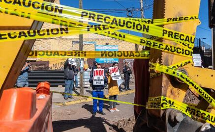 Inicia pugna entre gobierno estatal y municipal de Zacatecas por construcción de viaducto elevado; alcalde clausura obra