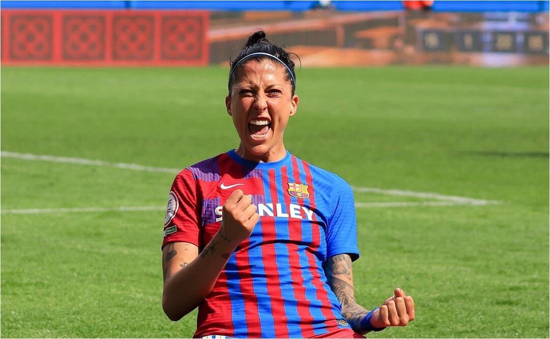 ¿A quién le dedica sus goles Jennifer Hermoso, la nueva jugadora de Pachuca? / FOTO: @Jennihermoso