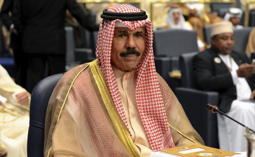 Murió el emir gobernante de Kuwait, el jeque de 86 años Nawaf Al Ahmad Al Sabah, informó la televisión estatal. Foto: AP