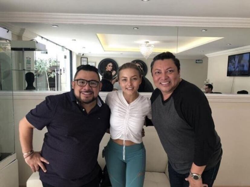 Diseñadores aseguran que NO estaba al revés el vestido de Angelique Boyer en los premios TV y Novelas 
