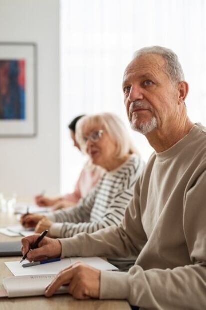 Vejez saludable. Fuente: Freepik