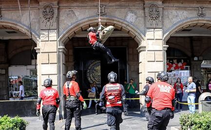 Realizan primer simulacro en edificio sede del Congreso local