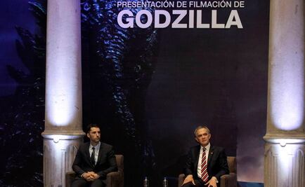 Presentan la cinta "Godzilla" en la CDMX