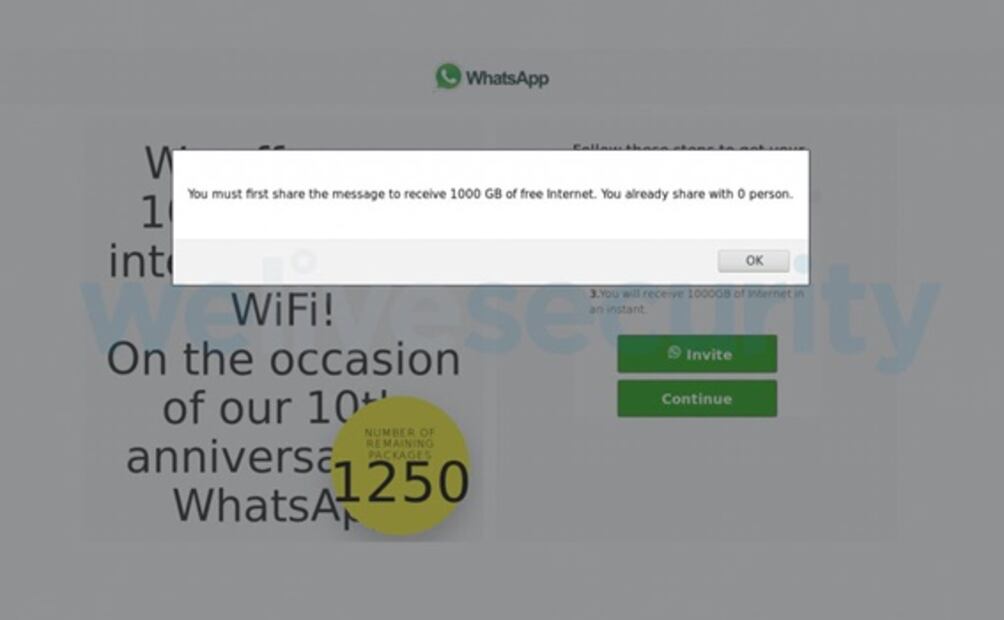 Alertan sobre nuevo engaño en WhatsApp 