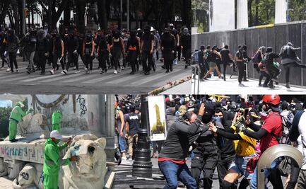 Así fue la marcha por la represión a Melani en 18 fotos