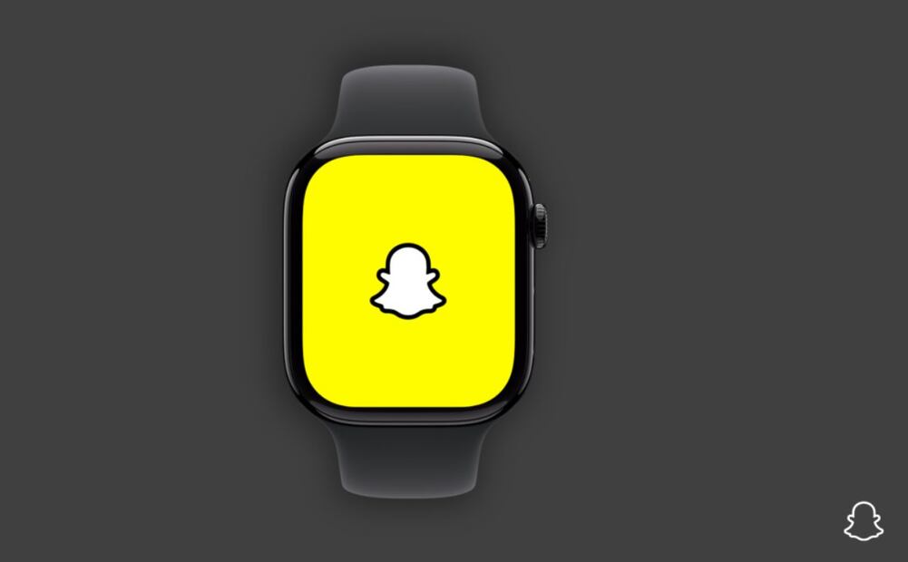 Snapchat lanza versión de su aplicación para Apple Watch. Imagen: especial