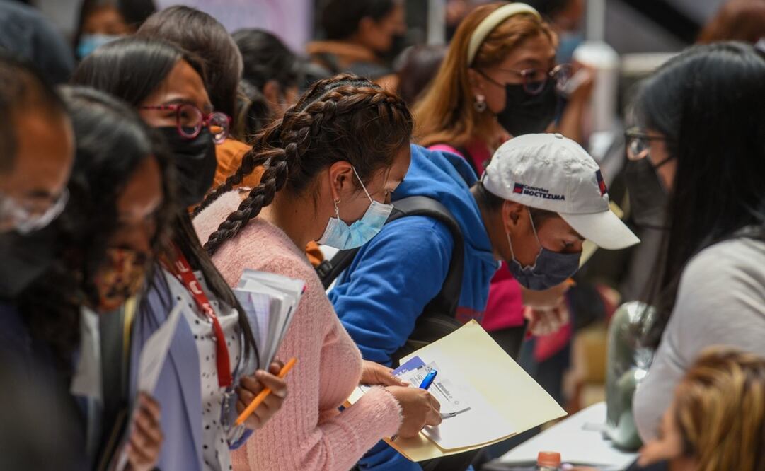 Feria del empleo en Toluca. Foto: Archivo/El universal 