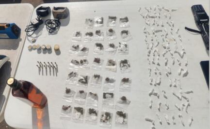 Aseguran drogas, 46 teléfonos celulares y 2 antenas Starlink dentro de Penal de Culiacán; es el tercer operativo en menos de 24 horas