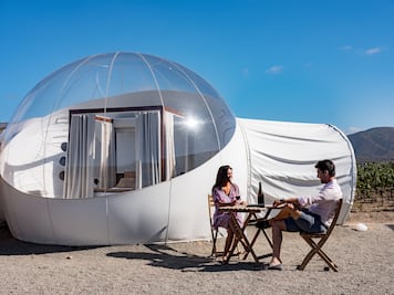 El Día del Amor en un hotel burbuja