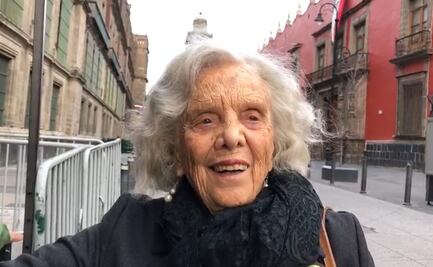 Elena Poniatowska: Fue un buen sexenio el de AMLO