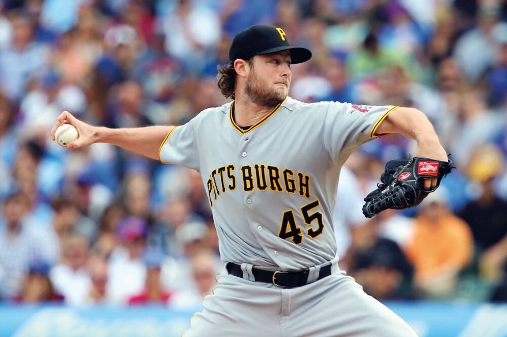 Gerrit Cole lanzó siete entradas para cuatro hits y ponchó a ocho (JERRY LAI. USA TODAY SPORTS)