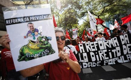 Huelga contra reforma a sistema de jubilaciones acapara 300 ciudades de Brasil