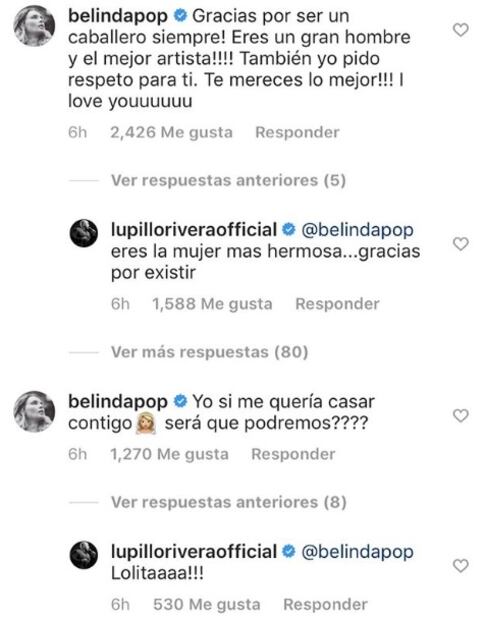 Lupillo Rivera rompe el silencio sobre supuesto romance con Belinda 