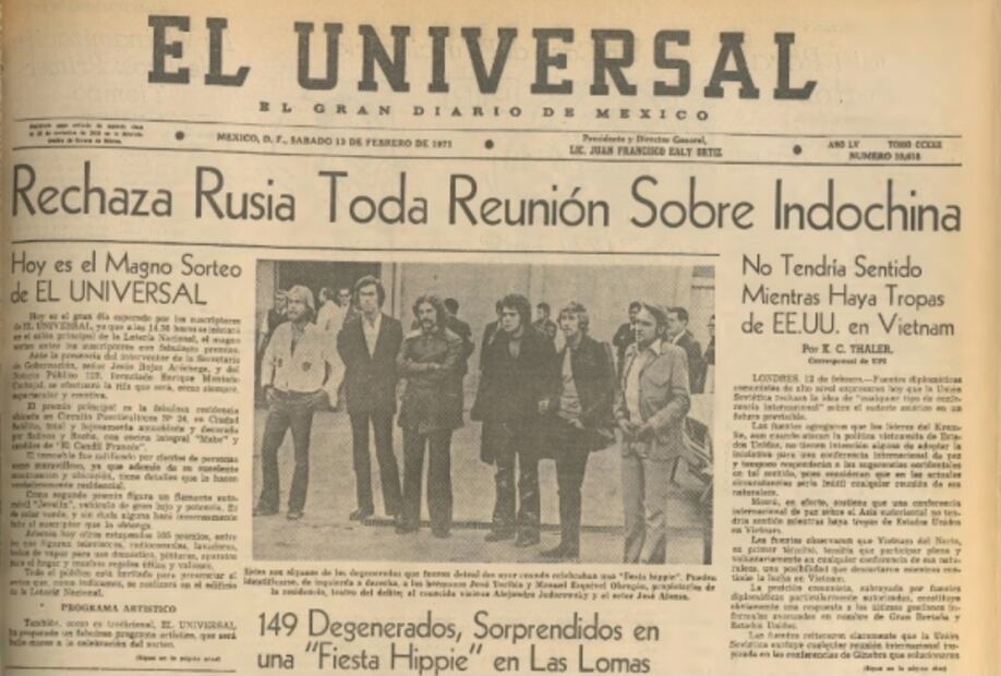 Isela Vega: de estar en "degenerada" fiesta hippie a ser encarcelada por "inmoral"