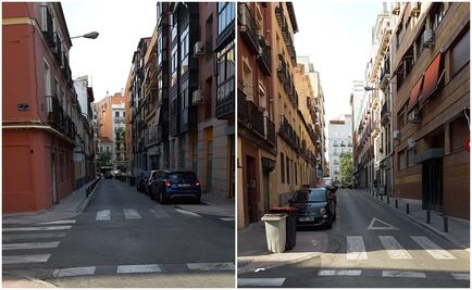 Edificios sin lujos, así es la calle donde se ubica el supuesto departamento que vende Peña Nieto en Madrid