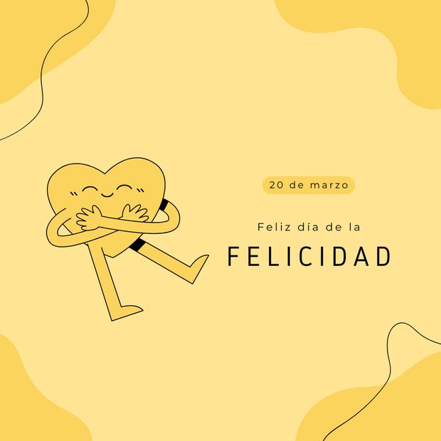 Imágenes de felicidad para WhatsApp. Imagen: Canva