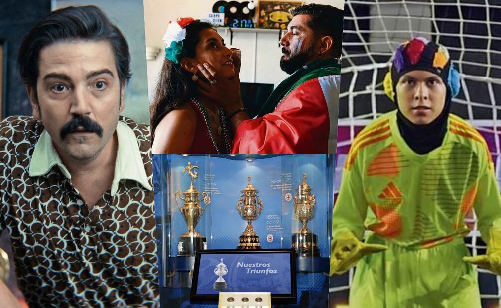 México 86, El quinto partido, Azul oscuro, azul celeste; y Un portero improbable.