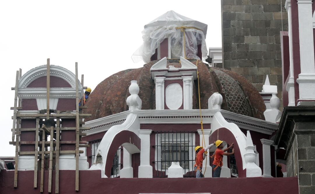 Los turistas no recorren el centro de San Pedro, tampoco los jóvenes visitan San Andrés, los dos barrios de Cholula entre los que se ubica el Santuario de Nuestra Señora de los Remedios.