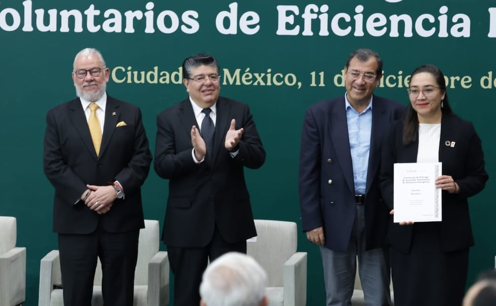 Busca gobierno llegar a 200 empresas con acuerdos de eficiencia energética. Foto: Fernanda Rojas