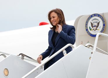 Los ojos de la prensa internacional, puestos sobre Kamala Harris