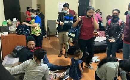 INM localiza a 195 migrantes sin alimento y agua en un hotel en Nuevo León