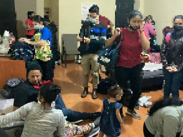 INM localiza a 195 migrantes sin alimento y agua en un hotel en Nuevo León