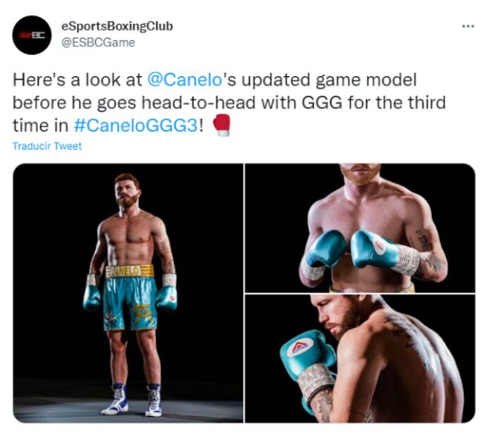 Canelo Álvarez tendrá un personaje de videojuego en eSports Boxing Club