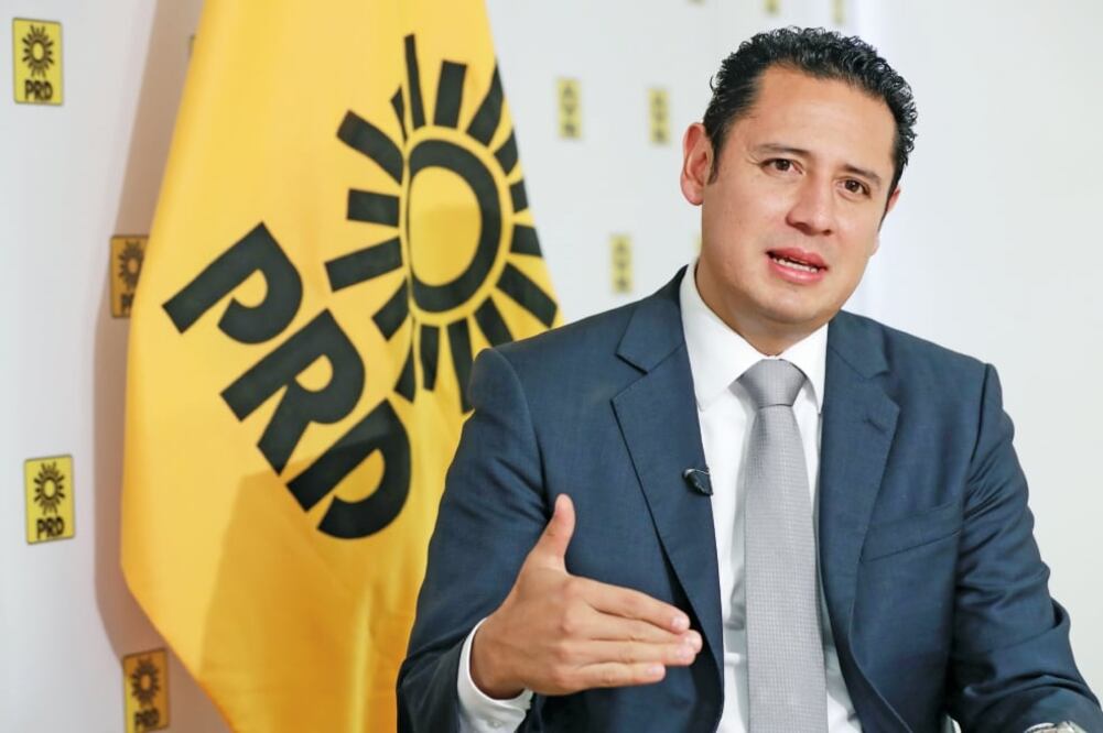 Ángel Ávila Romero, presidente del Consejo Nacional (PRD). (IVÁN STEPHENS. EL UNIVERSAL)