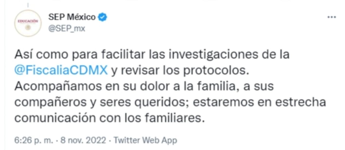 Colegio Williams suspende clases y decreta 3 días de duelo por muerte de Abner