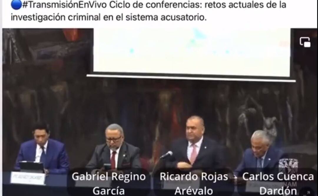 “Estamos de manera categórica en contra de cualquier acto de violencia contra las mujeres, pero también somo firmes en que ninguno de esos actos deberá quedar impune”, dijo Raúl Contreras, director de la Facultad de Derecho de la UNAM. Foto: Tomada de Video