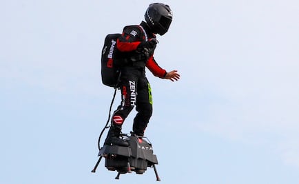 Aerodeslizador busca cumplir su sueño de cruzar el Canal de la Mancha