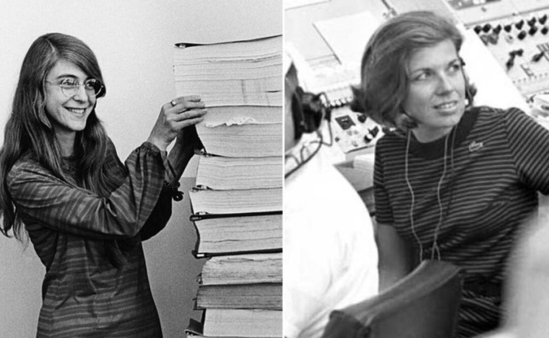 Margaret Hamilton y JoAnn Morgan. Fotos: NASA