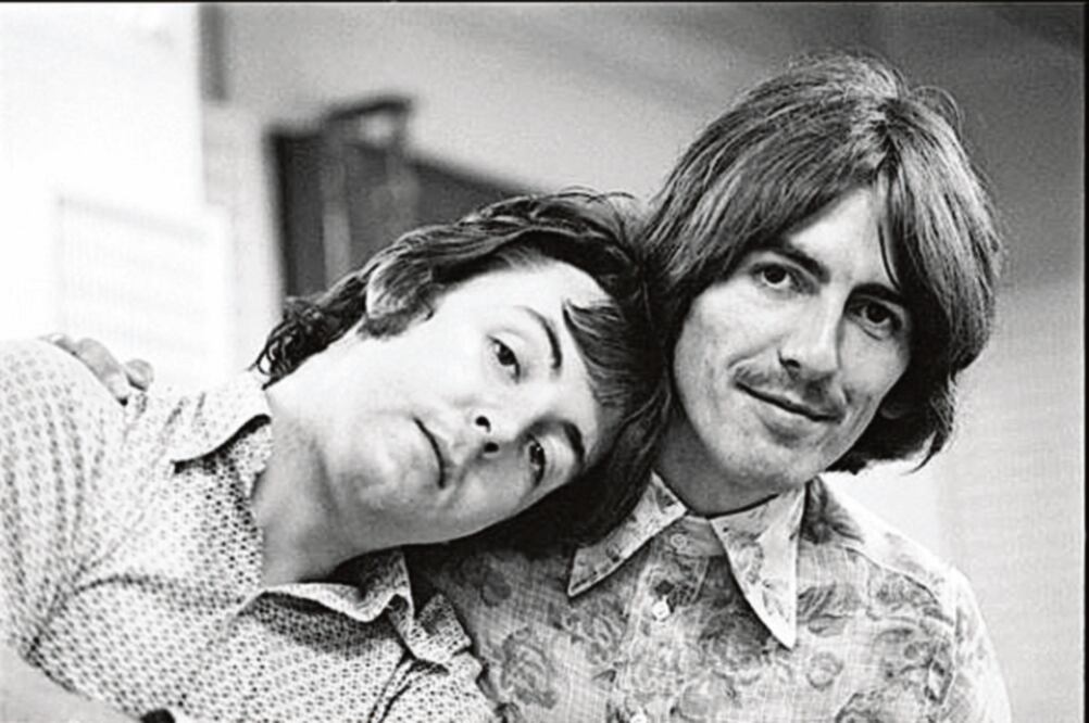 Paul y George formaron parte del cuarteto de Liverpool en los años 60 (INSTAGRAM)