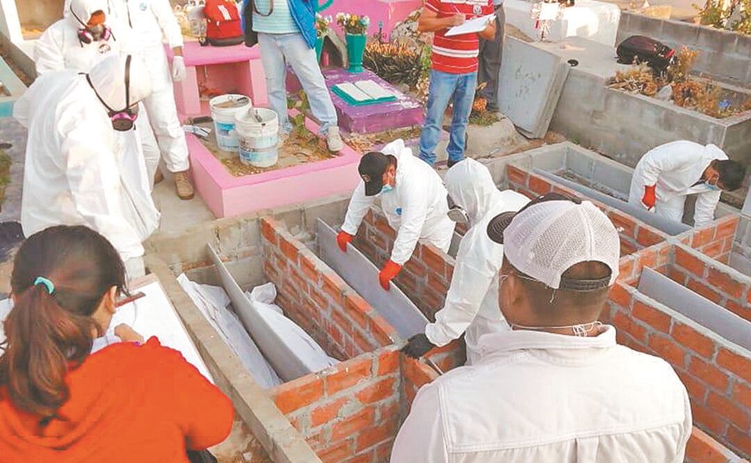 Oaxaca es una de las 15 entidades del país que podrían ser beneficiadas con un programa federal para construir en la capital un cementerio forense para 2 mil cuerpos no reclamados. Foto: ESPECIAL