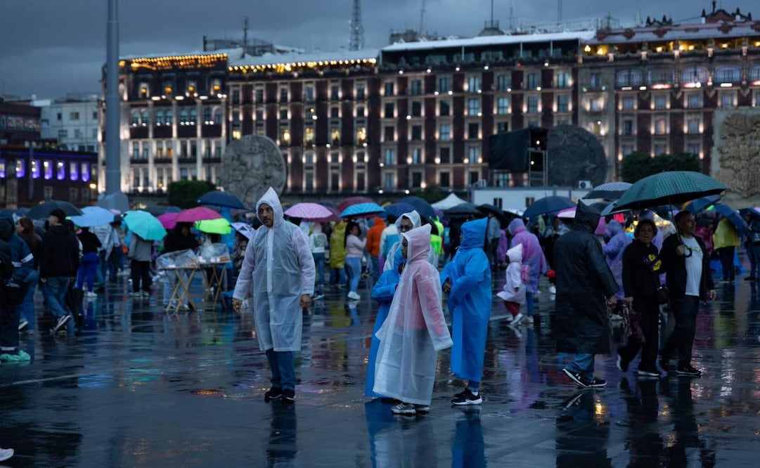 Fuertes lluvias en CDMX. Foto: Hugo Salvador / EL UNIVERSAL
