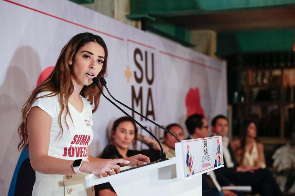 María Teresa Ealy en evento de SUMA jóvenes, 17 de agosto de 2023. Foto De Diego Simón EL UNIVERSAL
