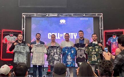 Equipos de la Liga MX tendrán un jersey en colaboración con el videojuego Call of Duty