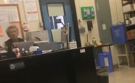 Video. ​“Te van a correr de mi país”; maestra amenaza a alumno en EU