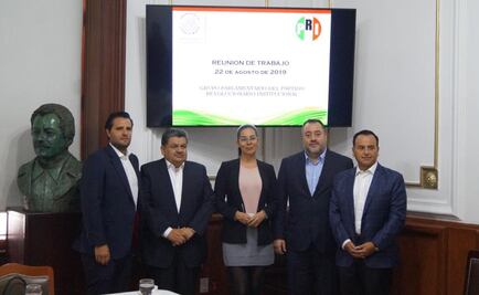 PRI define agenda para próximo periodo de sesiones en el Congreso local 