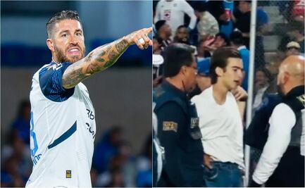 Espontáneo ingresa a la cancha de Pumas y busca a Sergio Ramos; fue detenido por las autoridades