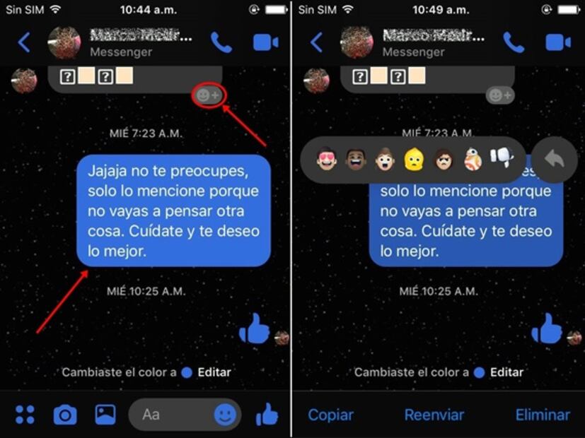 Así puedes activar el tema de Star Wars en Facebook Messenger